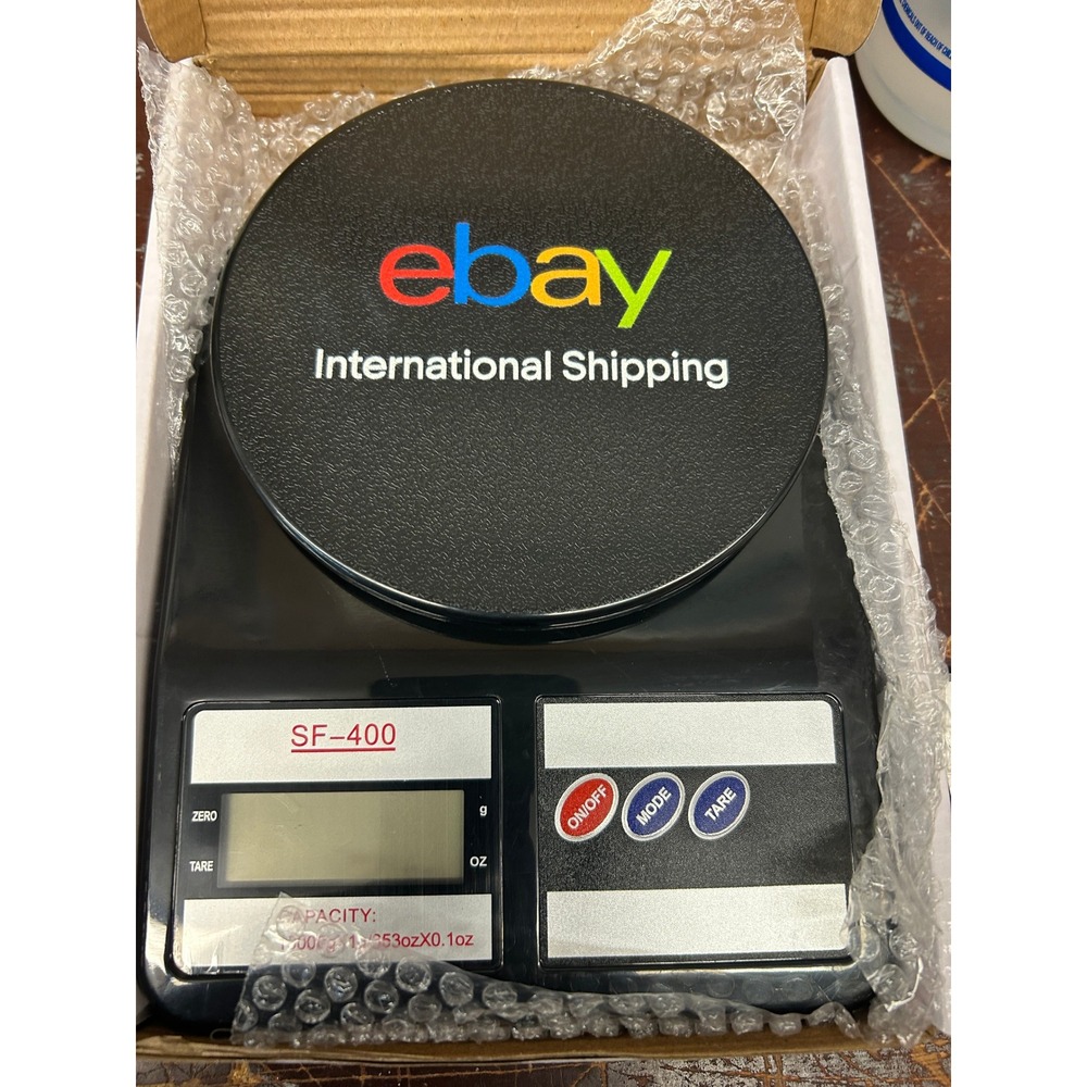 eBay Digital Postal Scale SF-400 OS Black International Shipping‎ Office Tools